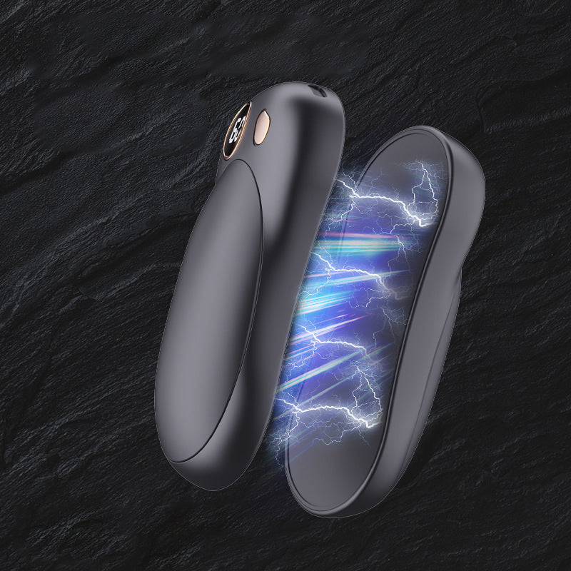 2-in-1 Magnetic Hand Warmer with Split Magnetic Design