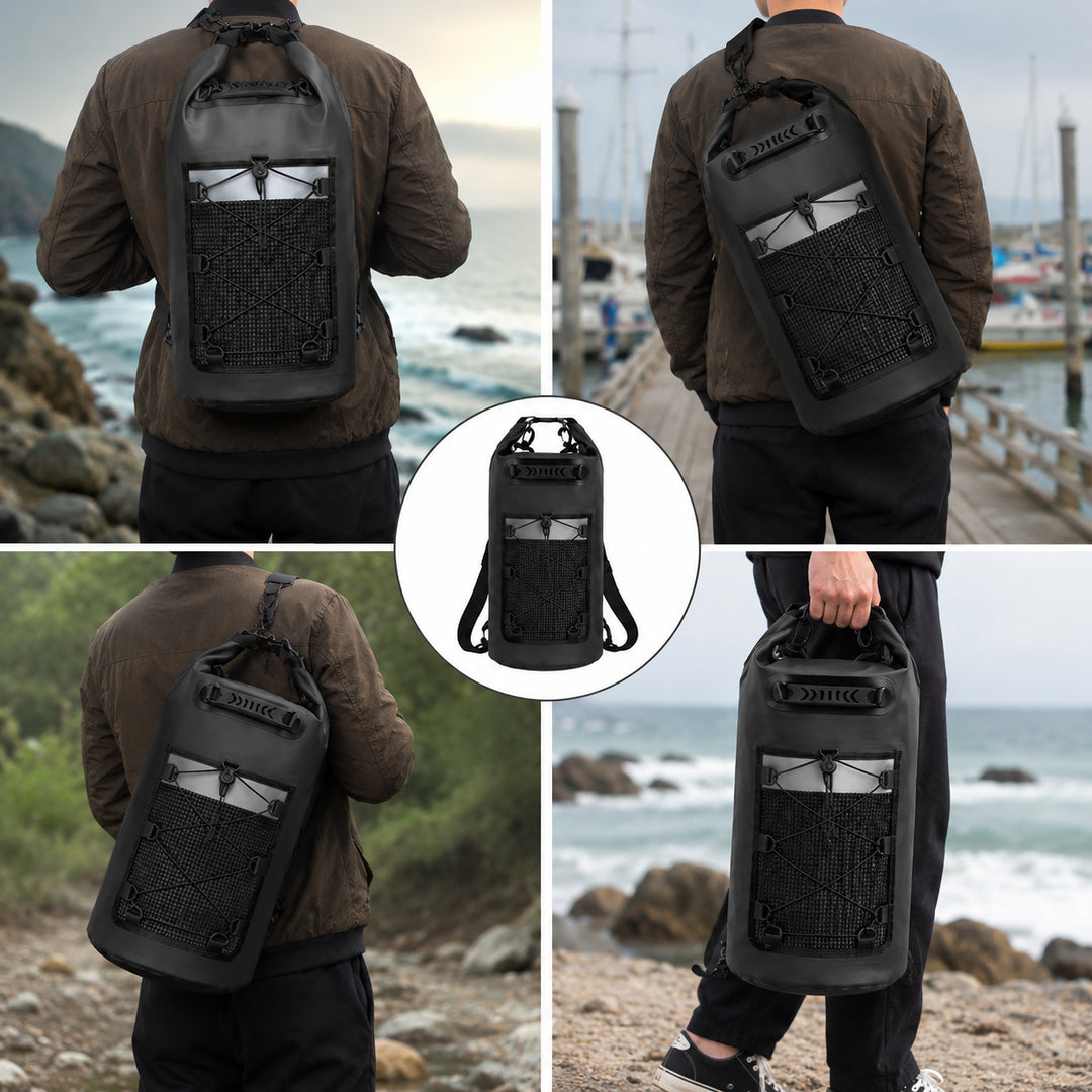 20L Waterproof Dry Bag Backpack with Four Carrying Options
