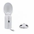 Portable Dog Water Bottle Foldable Travel Water Dispenser 550ml Light Grey
