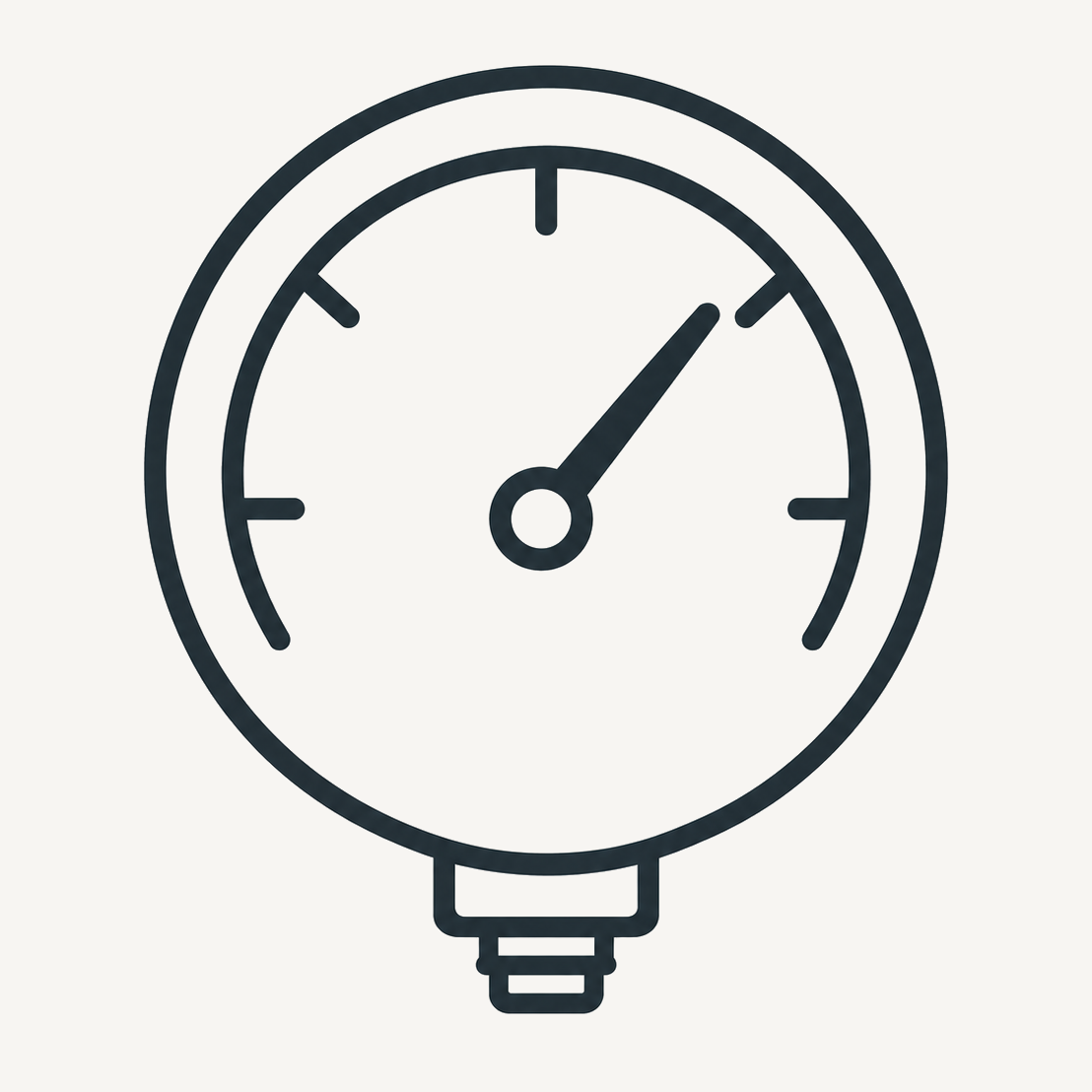 Smart pressure control icon