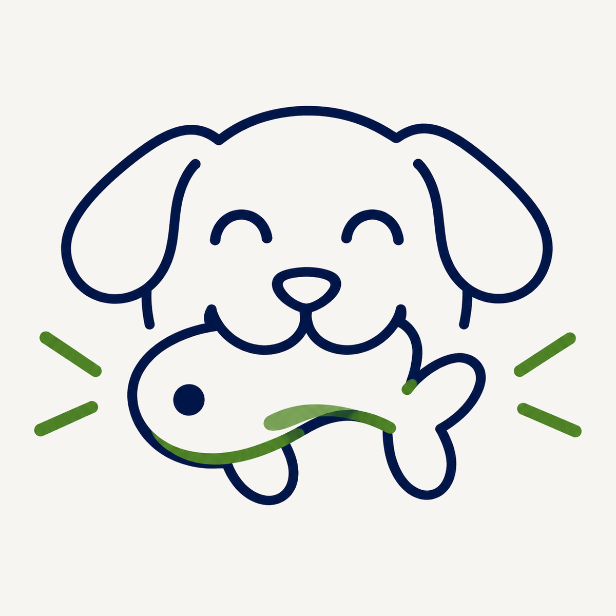 Helps beat boredom icon for Squeaky Ocean Animal Dog Toy