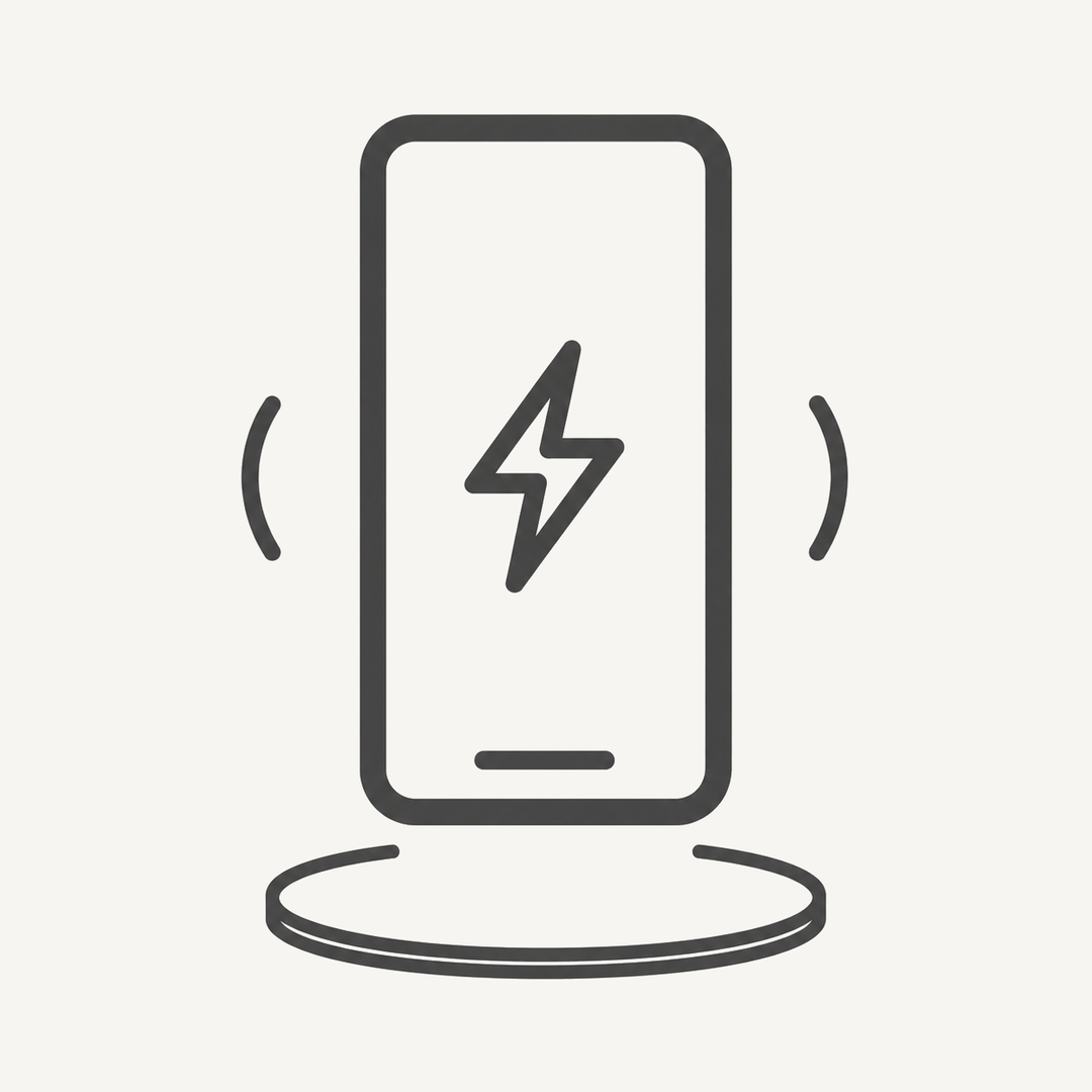 Wireless charging icon