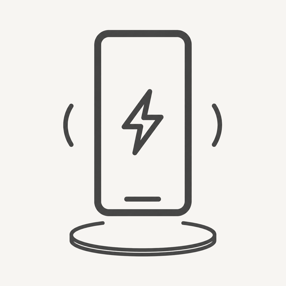 Wireless charging icon